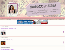 Tablet Screenshot of moroccandaily.com